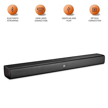 JBL Bar 2.0 by Harman Wireless Soundbar with Built-in Dual